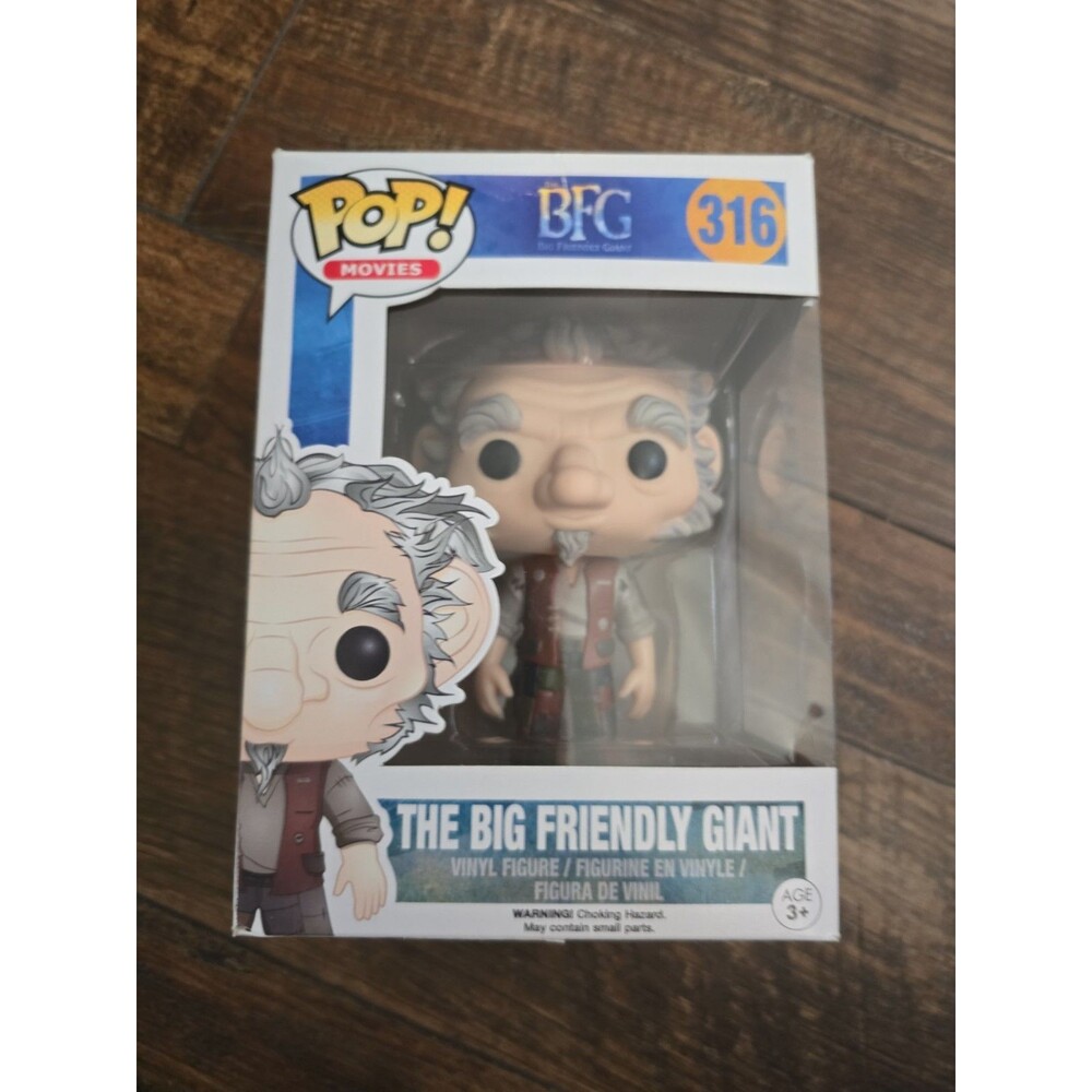 Funko Pop! Movies The BFG Big Friendly Giant Vinyl Figure #316 Box Damage